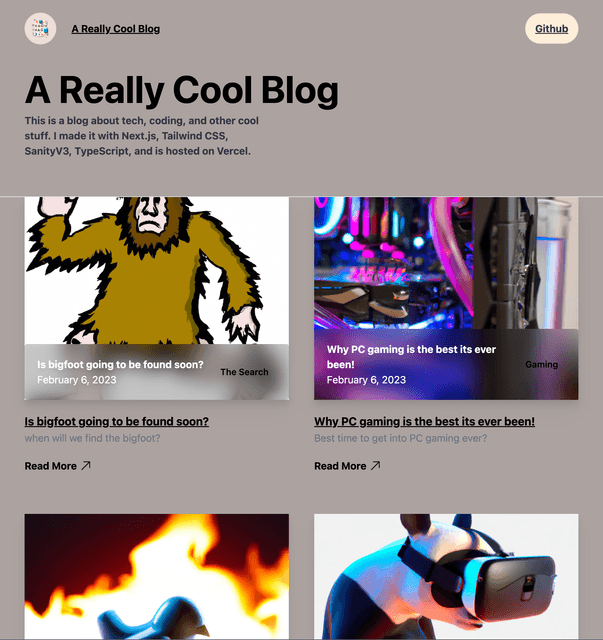 A Really Cool Blog